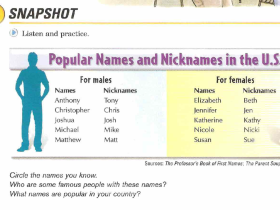 Unit 1 第2页 2 SNAPSHOT