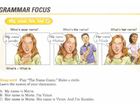 Unit 1 第3页 3 GRAMMAR FOCUS